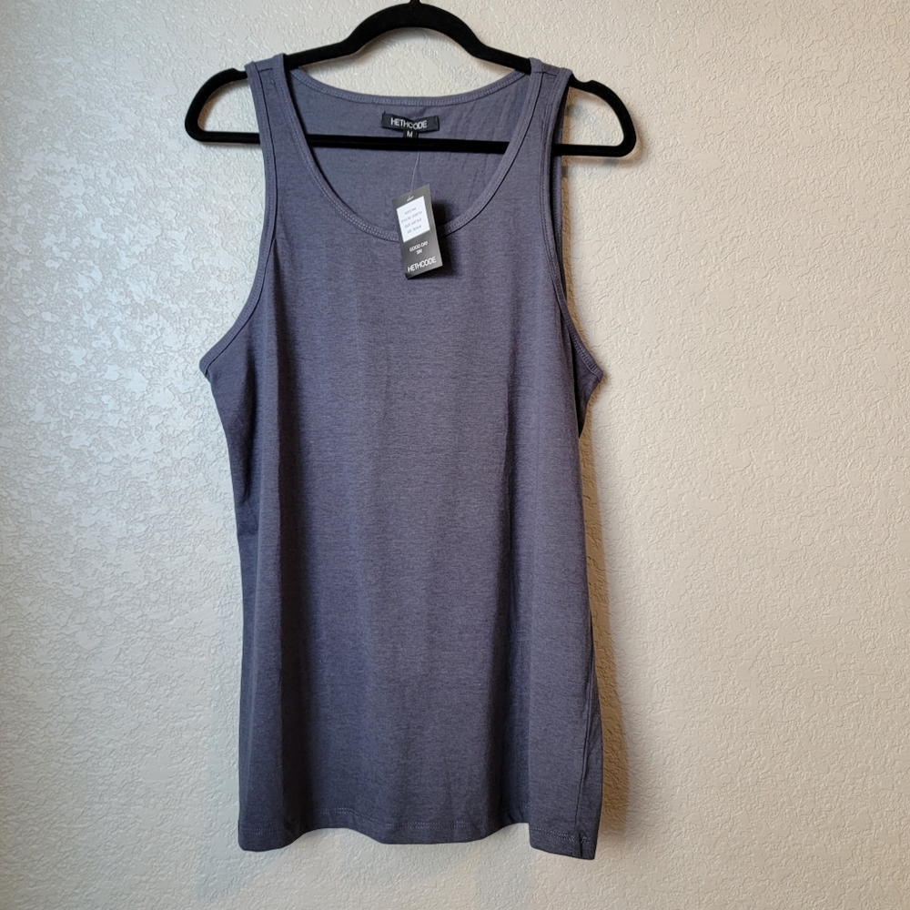 NWT Nicks Tank Cadet Blue